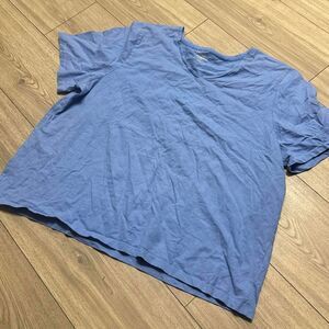 Essentials Men's Blue and Purple T-shirt